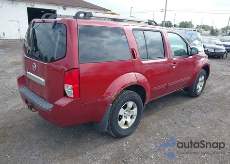 2005 Nissan Pathfinder Xe из США, поврежденный, VIN 5N1AR18W25C769867